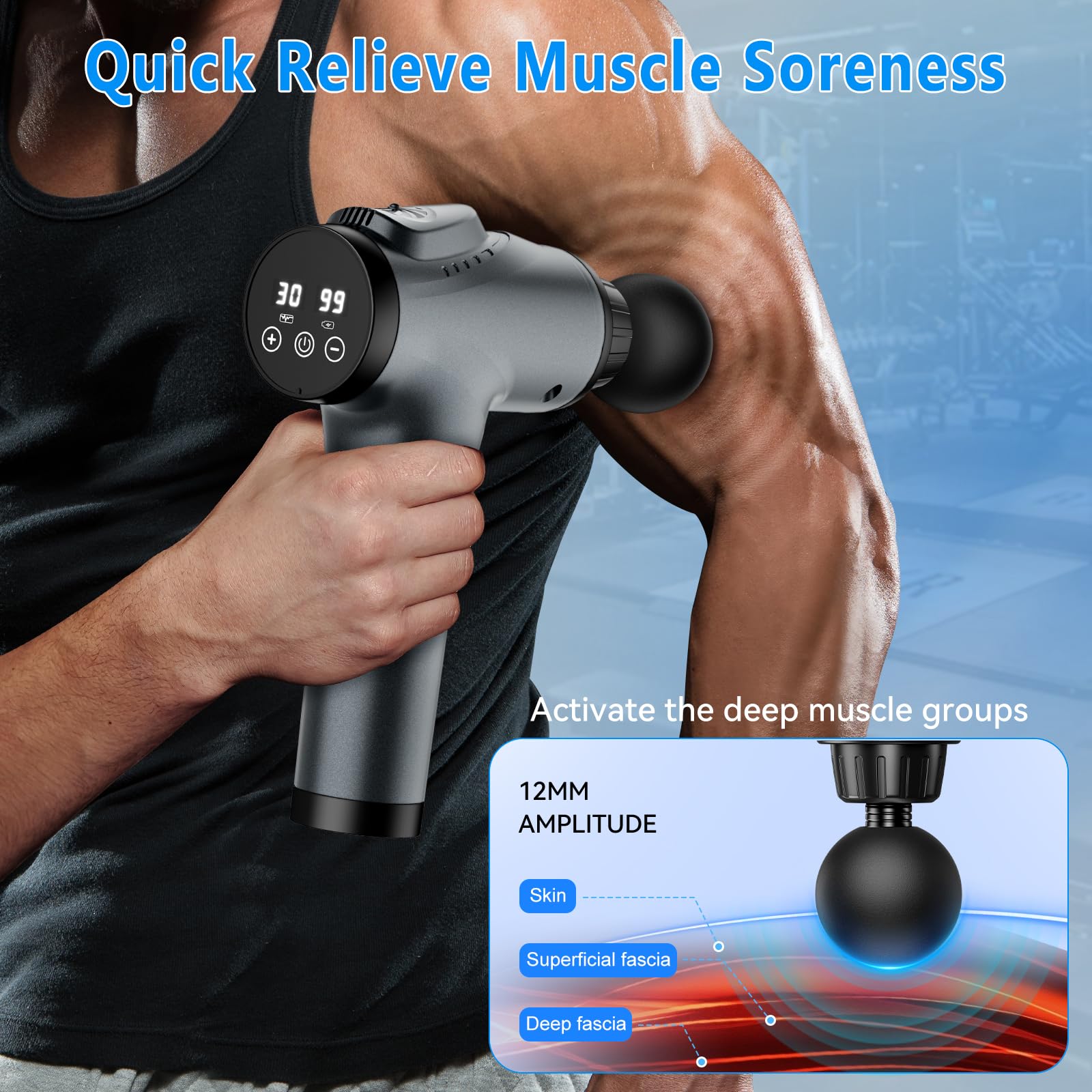 Qelvanyx Muscle Massage Gun