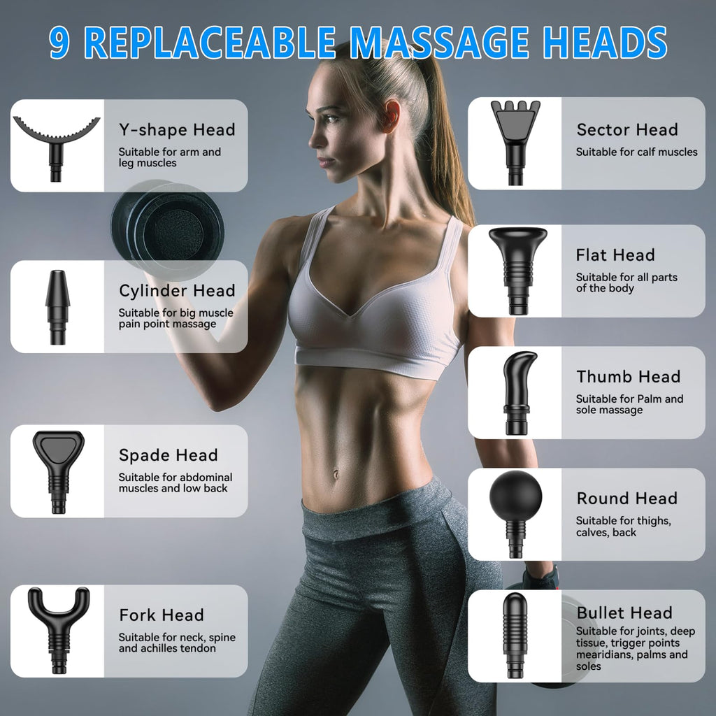 Qelvanyx Muscle Massage Gun